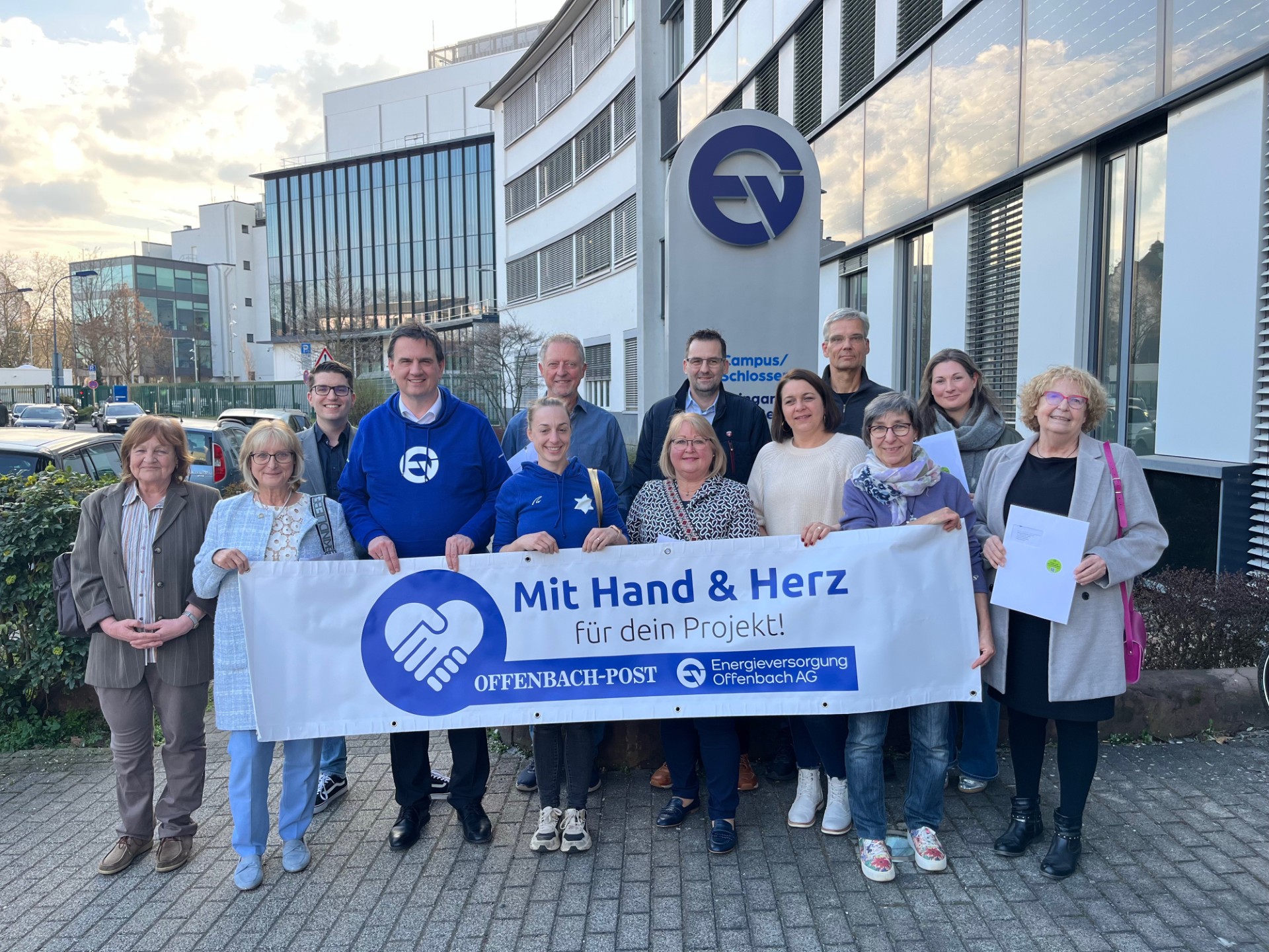 EVO Sponsoring Gruppenfoto