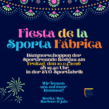 Dämmerschoppen April - Fiesta de la Sporta Fábrica