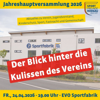 Blick hinter die Kulissen des Vereins