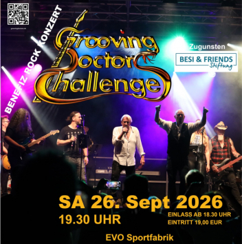 Rocking Rodgau for Charity mit den Grooving Doctors