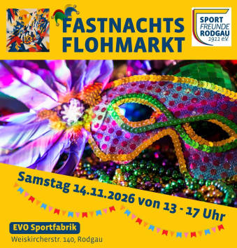 Fastnachts-Flohmarkt der Sportfreunde