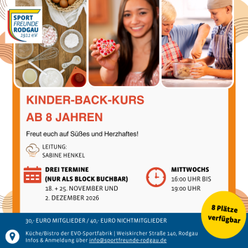 Kinder-BACK-Kurs